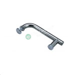 Shower glass door handle - 145mm Curved tube