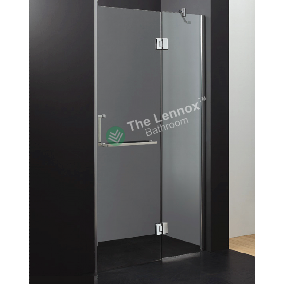 Shower Glass Stream Series Swing Door (970x1900mm)