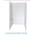 Shower Box - Cape Series 3 Sides Wall (1000x800x1000x1900mm)