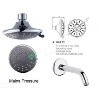 Shower Rose - Wall Mount Arm Round H4313
