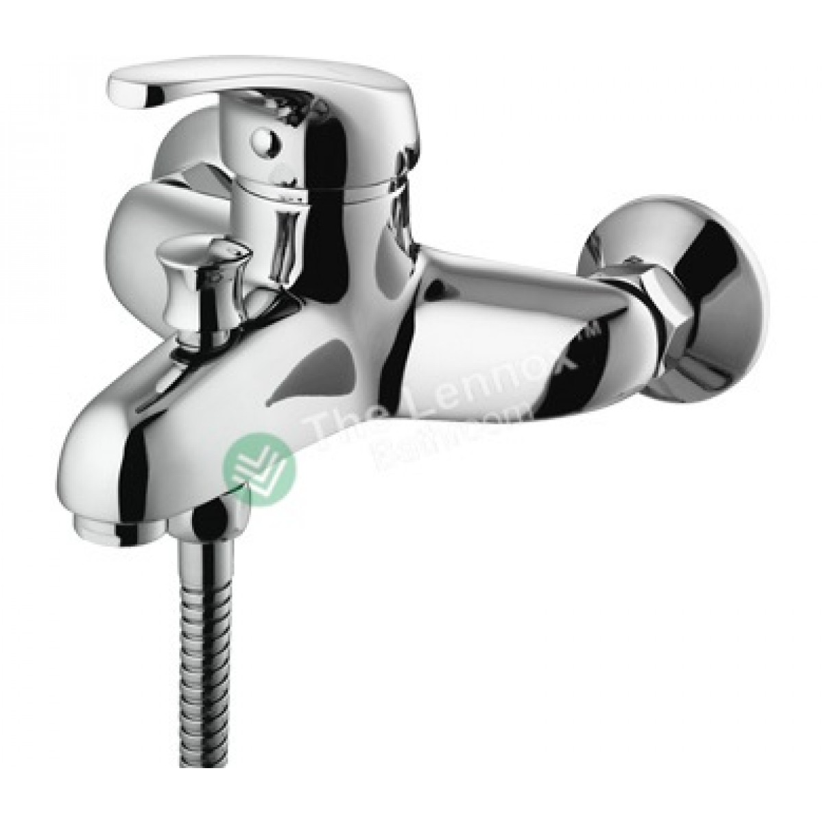 Bath Mixer With Diverter Round 2095