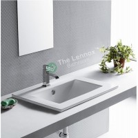 Ceramic Cabinet Basin - Rectangle Series 600