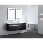 Vanity - Asron Series 1500mm Coffee Double