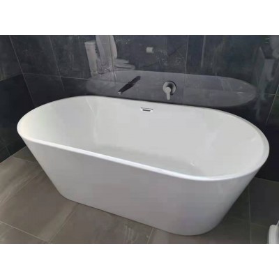 Free Standing Acrylic Bath Oval 6815 1720mm