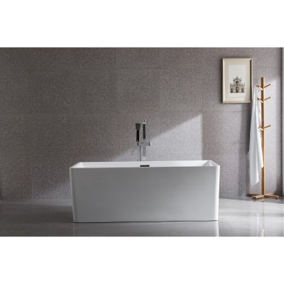 Free Standing Acrylic Bath Square 6813B 1500mm