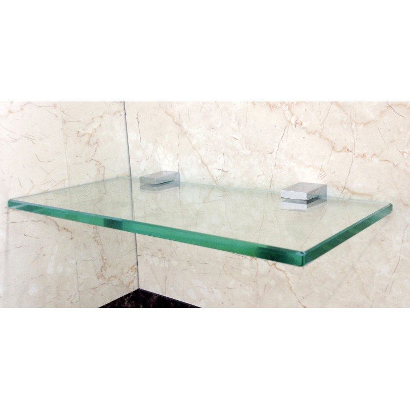 Glass Shelf Square Hung Series 805 120X250mm