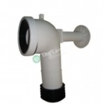 Flexible Toilet Pan Convertor 140-190mm Off Set