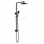 Shower Head and Shower Slide Combination JD-WS523B Black