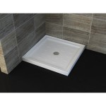 Shower Tray Acrylic Square Series 2-Sided 900x900MM