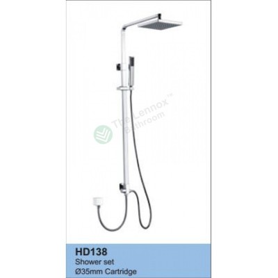 Shower Head and Shower Slide Combination HD138