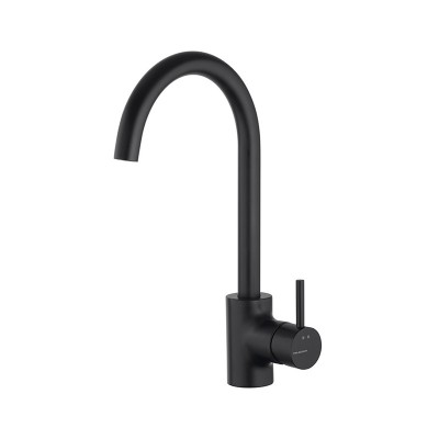 Kitchen Sink Mixer Round Series HD4232 Black