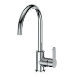 Astro II Gooseneck Sink Mixer Chrome Greens