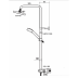 Shower Mixer and Shower Slide Combination MC01