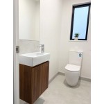 Wall Hung Misty Series 460mm Walnut