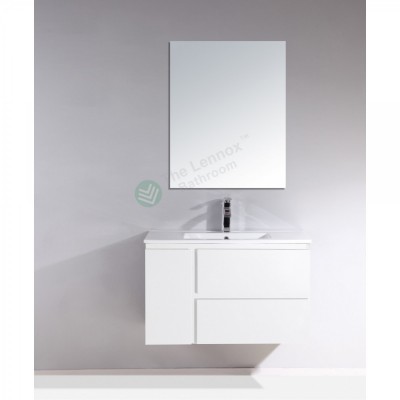 Wall Hung Vanity Asron Series 750mm White