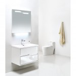 Wall Hung Vanity Leisure Series 750mm White 
