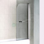 Bath Screen Moon Series 900mm Swing Screen