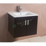 Wall Hung Vanity Misty Series 600mm Black