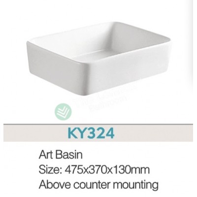 Ceramic Counter Top Basin KY324