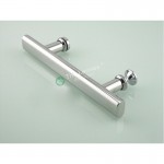Shower glass door handle - 145mm Flat tube