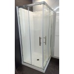 Shower Box - Double Sliding  2 Sides 900x900mm  DS900