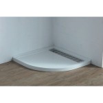 Shower Tray - High Flow Waste & Stainless Steel Grate Cover 1000x1000mm