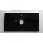 Vanity Tops - Black Quartz Stone 1000mm