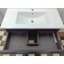 Wall Hung Vanity LUX 900 Dark Walnut