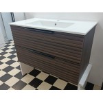 Wall Hung Vanity LUX 900 Dark Walnut
