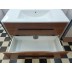 Wall Hung Vanity T900 Walnut Wall Hung Vanity T900 Walnut