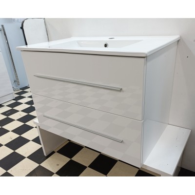 Wall Hung Vanity T750 Gloss White