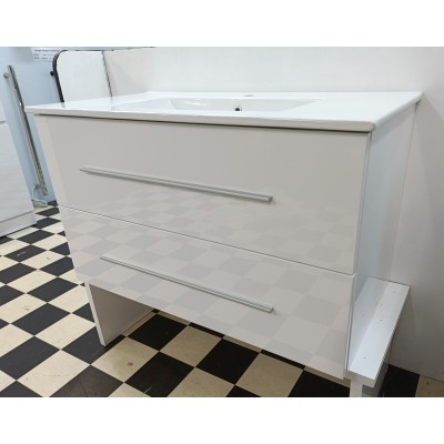 Wall Hung Vanity T900 Gloss White