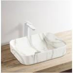 Counter Top Ceramic Basin 209 - Marble Pattern