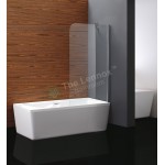 Bath Screen 7015A -  Moon Series 900mm Fixed Screen