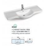 Ceramic Cabinet Basin - Round Series 1200