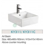 Counter Top Ceramic Basin KY311