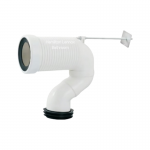Flexible Toilet Pan Convertor - S shape