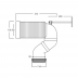 Flexible Toilet Pan Convertor - S shape