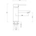 Basin Mixer - Round Series - NZHFA0123BU - Nickel