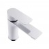 Basin Mixer - NZHFA0131W - White & Chrome