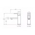 Basin Mixer - Square Series - NZHFA0112 - Chrome
