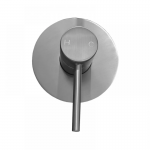 Shower Mixer - Round Series - NZHFA0126BU - Brushed Nickel