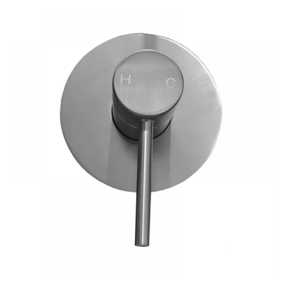 Shower Mixer - Round Series - NZHFA0126BU - Brushed Nickel