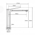 Basin Mixer – Round Series – NZHFA0149 - Black only