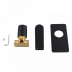 Shower Mixer - Rectangle Series NZHFA0156 - Black