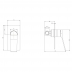 Shower Mixer - Rectangle Series NZHFA0156 - Chrome