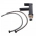 Basin Mixer - Square Series - NZHFA0112B - Black