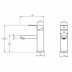 Basin Mixer - Square Series - NZHFA0112B - Black