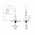 Kitchen Mixer – PullOut Round – NZHKF1013 – Chrome