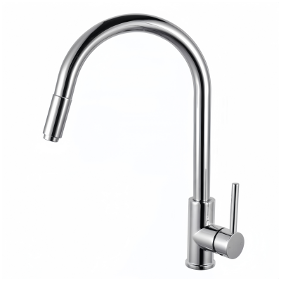 Kitchen Mixer – PullOut Round – NZHKF1016 – Chrome